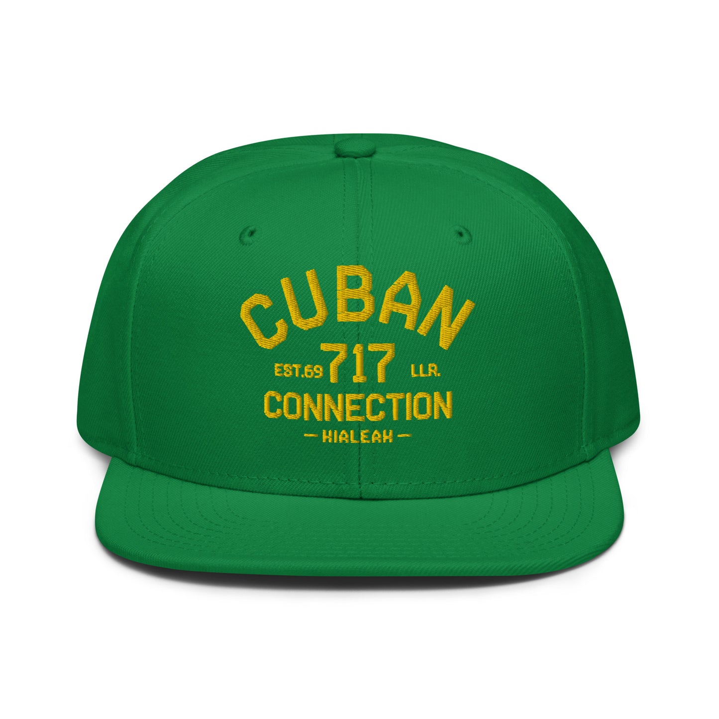 Clásico Yellow Embroidered Logo Snapback Hat