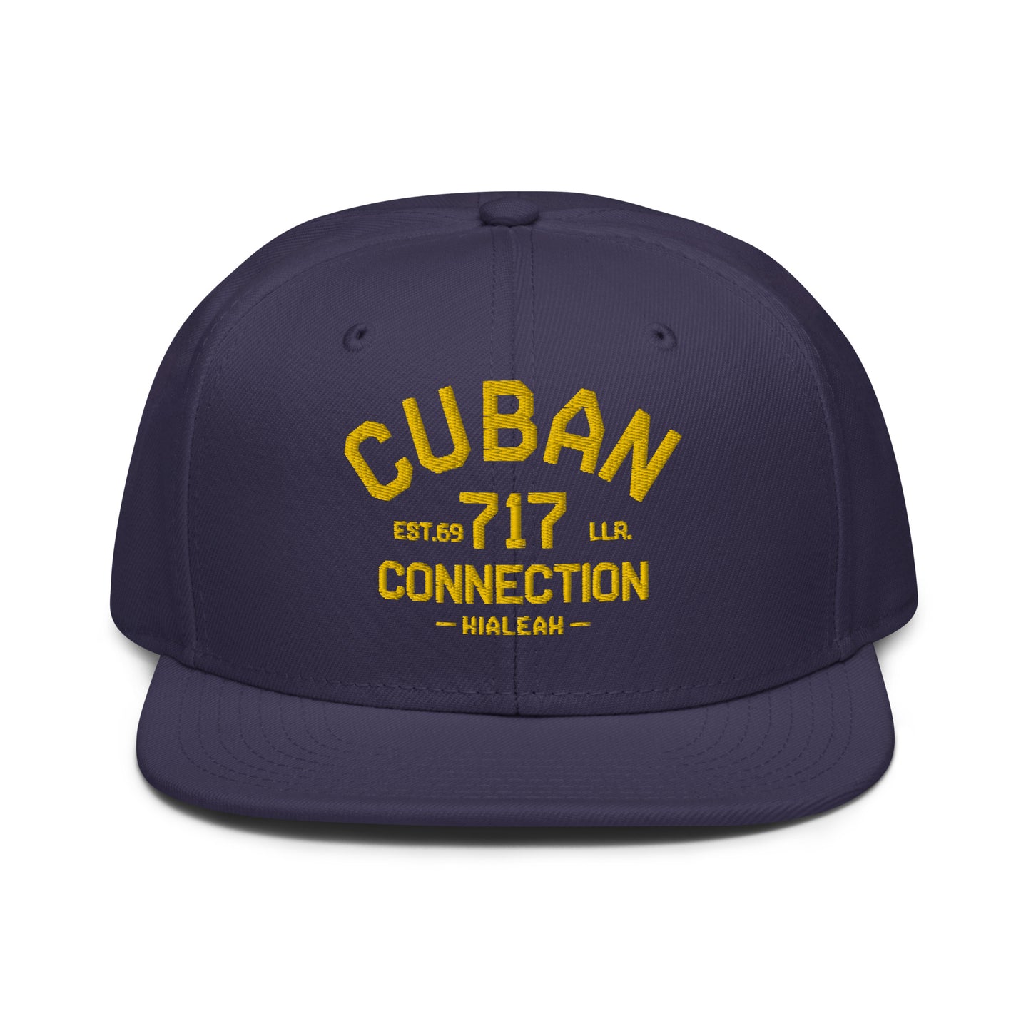 Clásico Yellow Embroidered Logo Snapback Hat