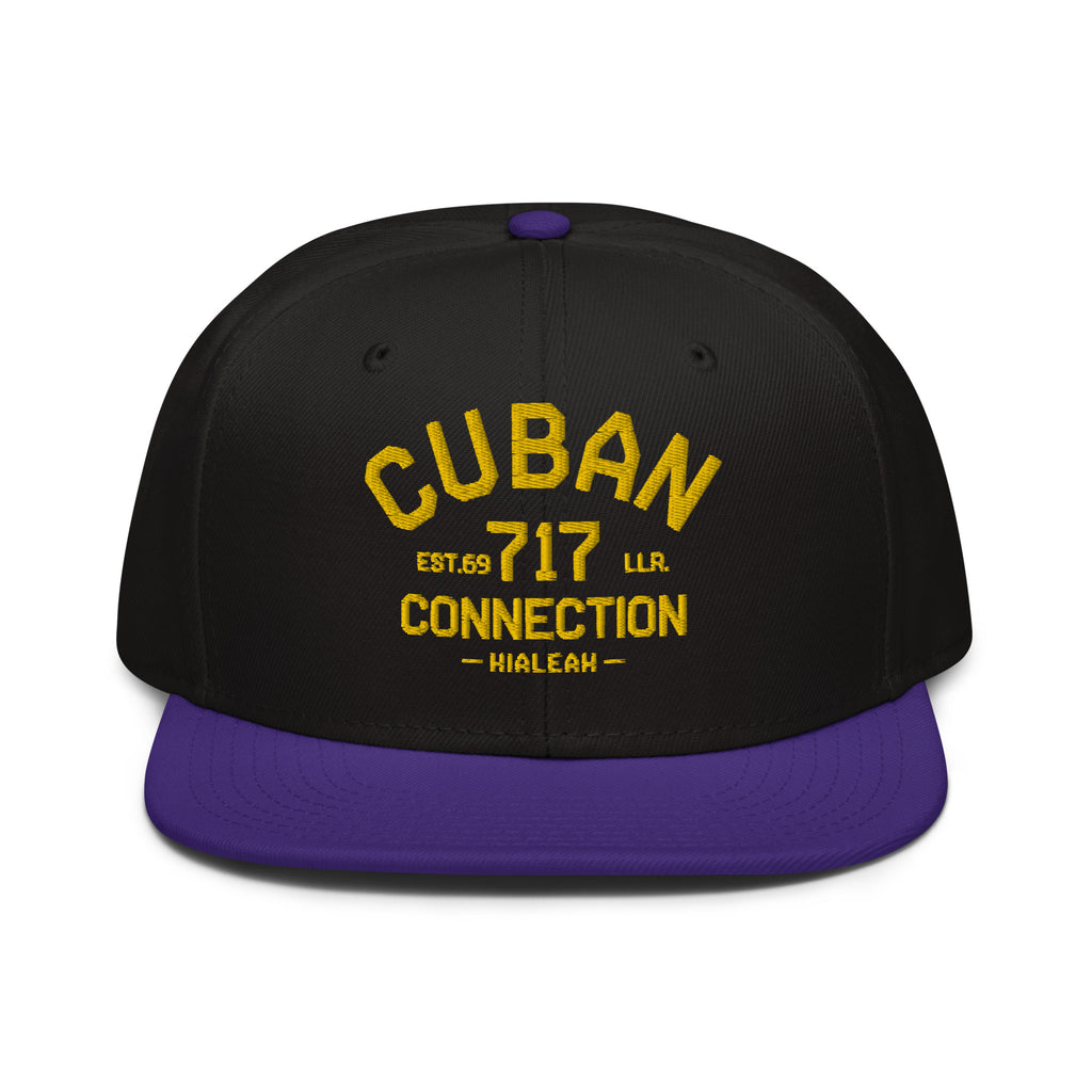 Clásico Yellow Embroidered Logo Snapback Hat