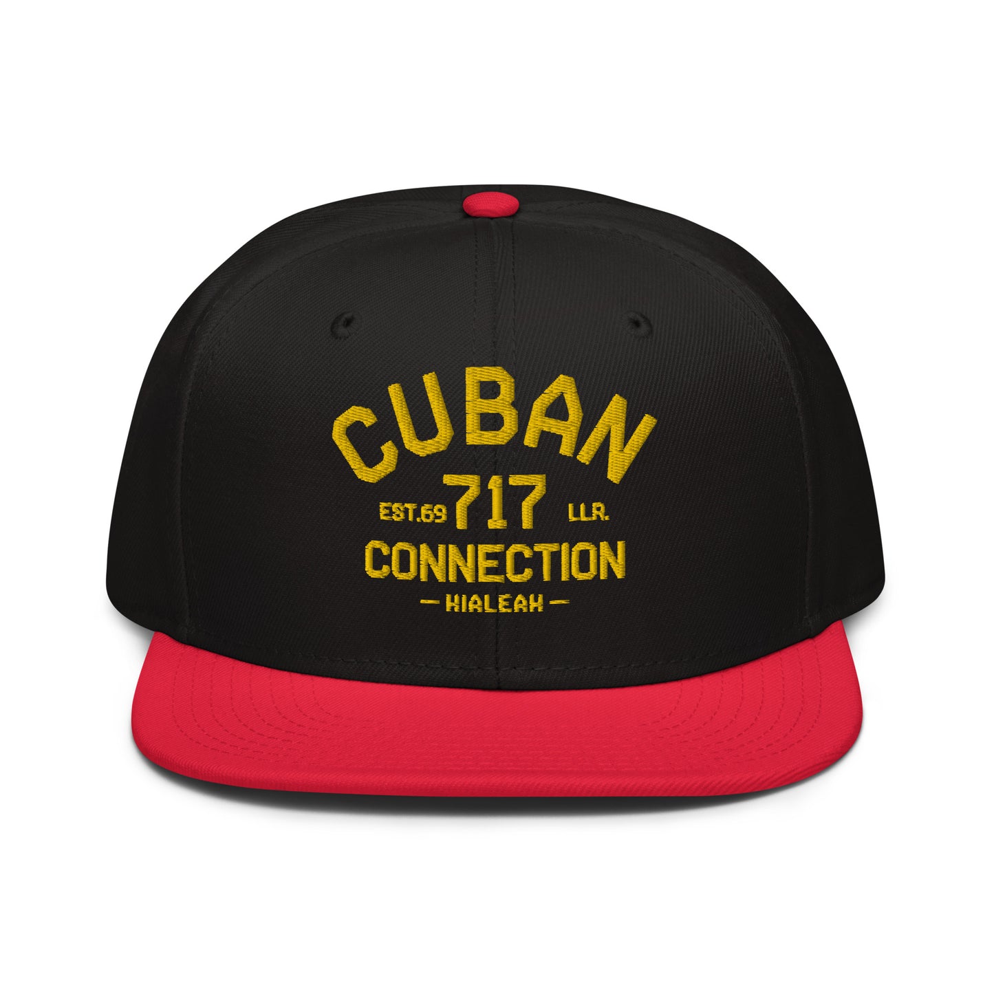 Clásico Yellow Embroidered Logo Snapback Hat