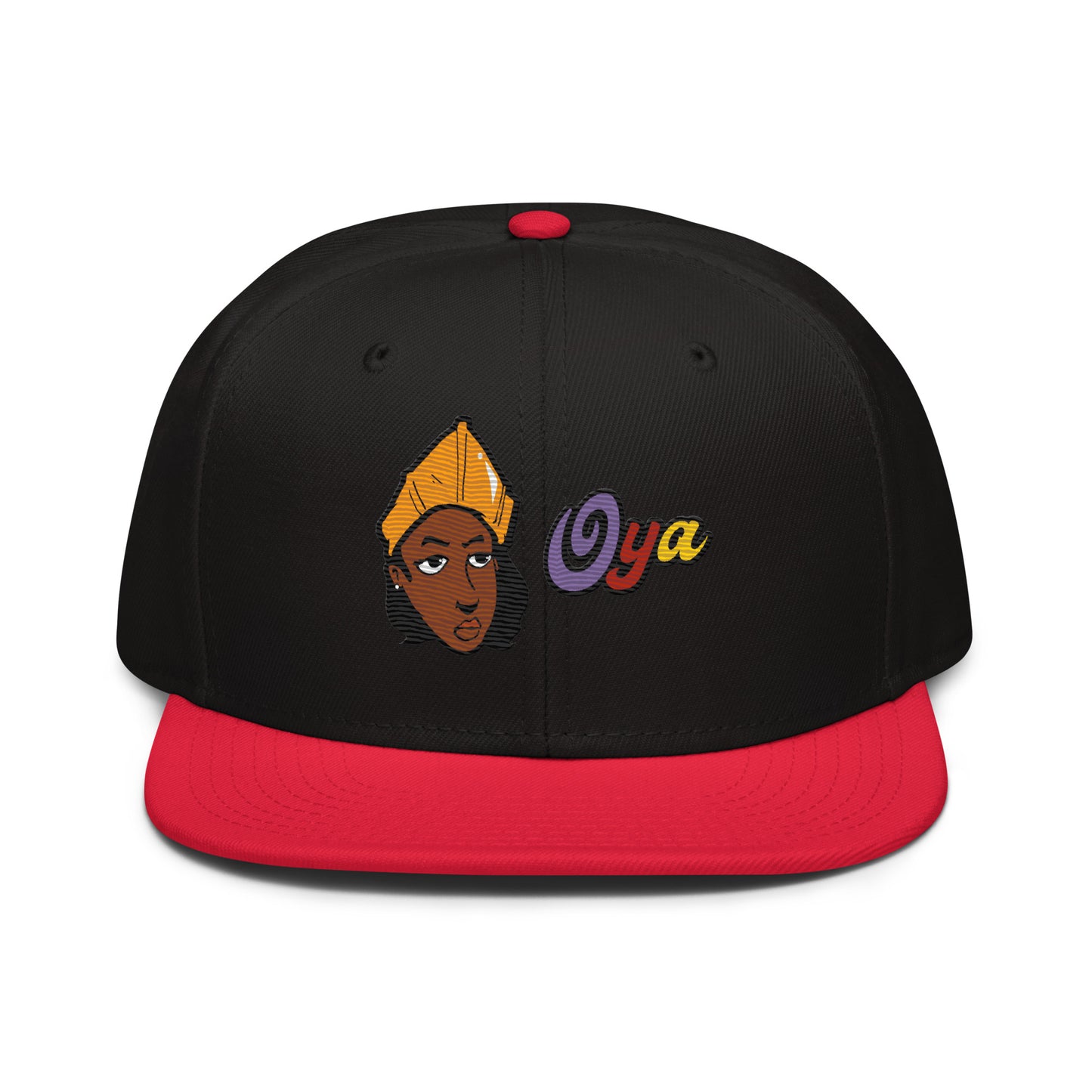Orisha Ọya Embroidered Snapback Hat