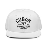 Clásico Black Embroidered Logo Snapback Hat