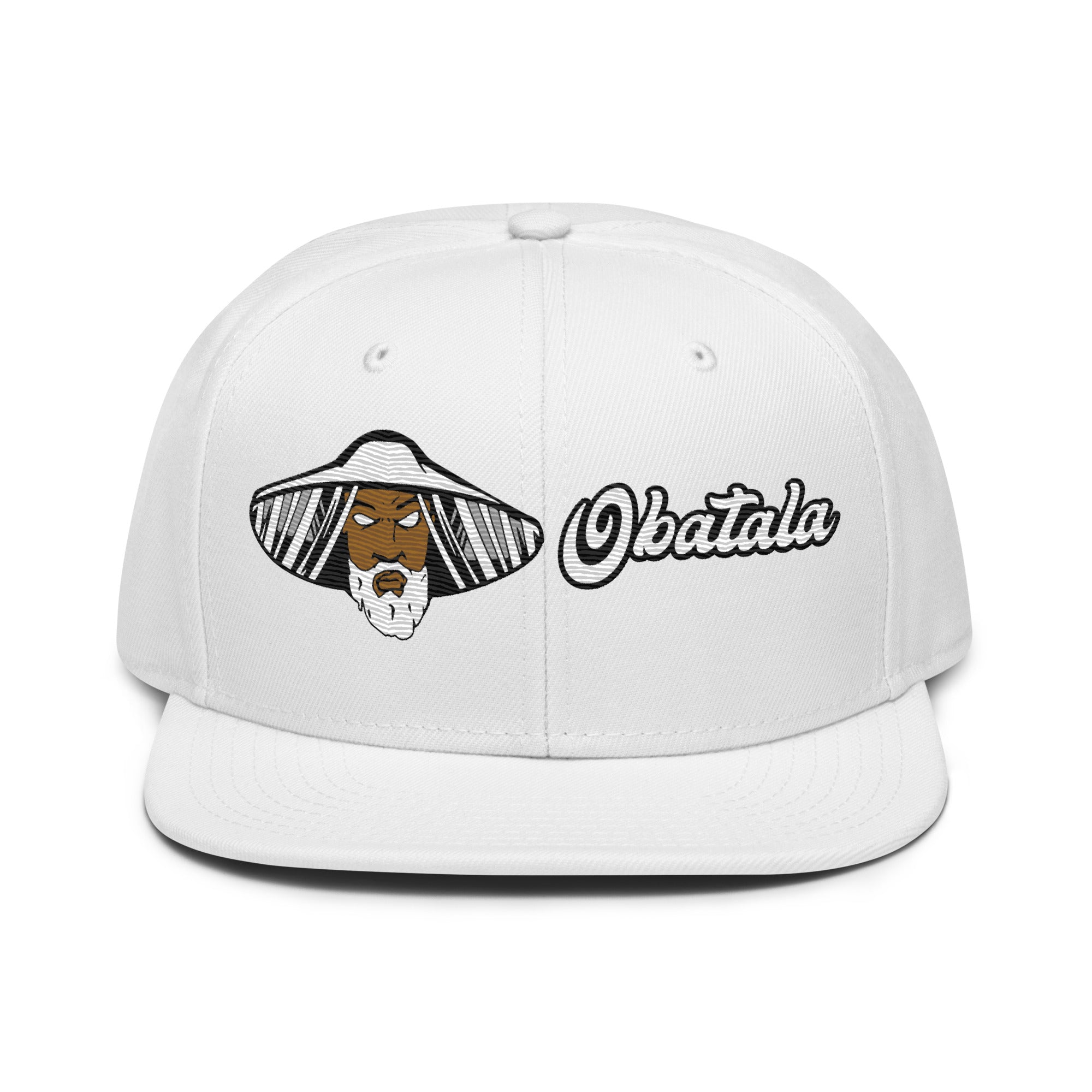 Orisha Obatalá Embroidered Snapback Hat