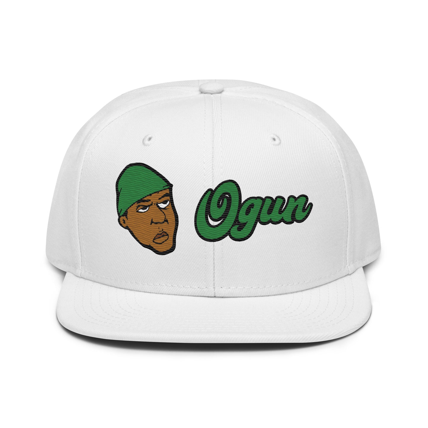 Orisha Ogun Embroidered Snapback Hat
