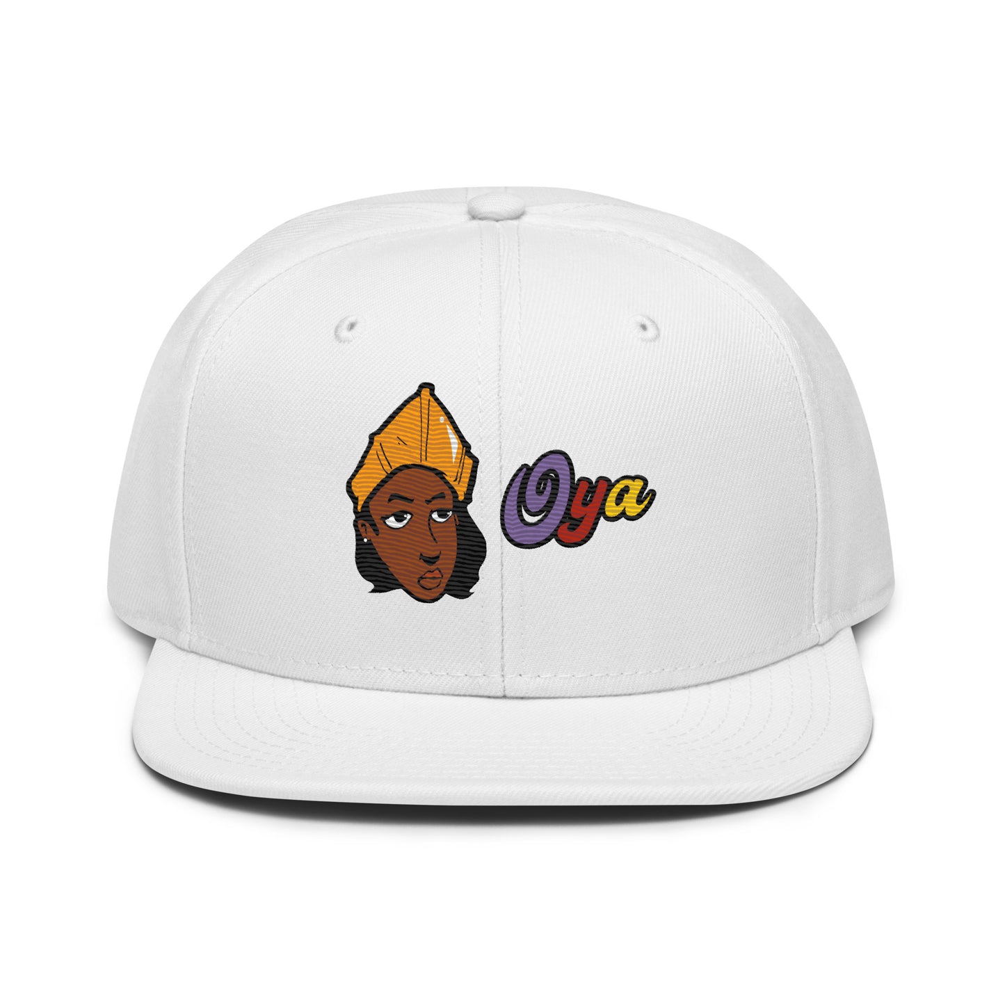 Orisha Ọya Embroidered Snapback Hat