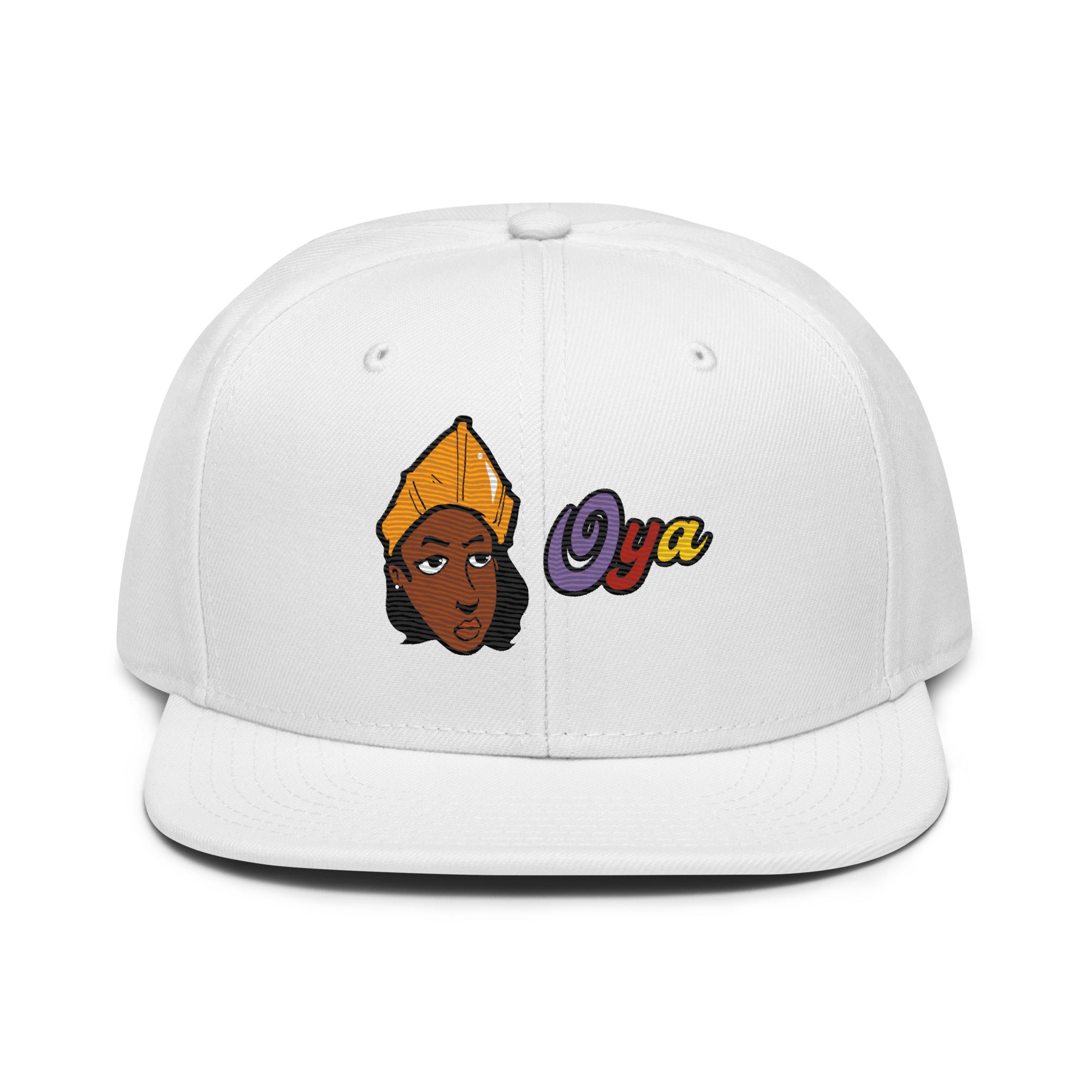 Orisha Ọya Embroidered Snapback Hat