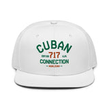Clásico Green & Orange Embroidered Logo Snapback Hat