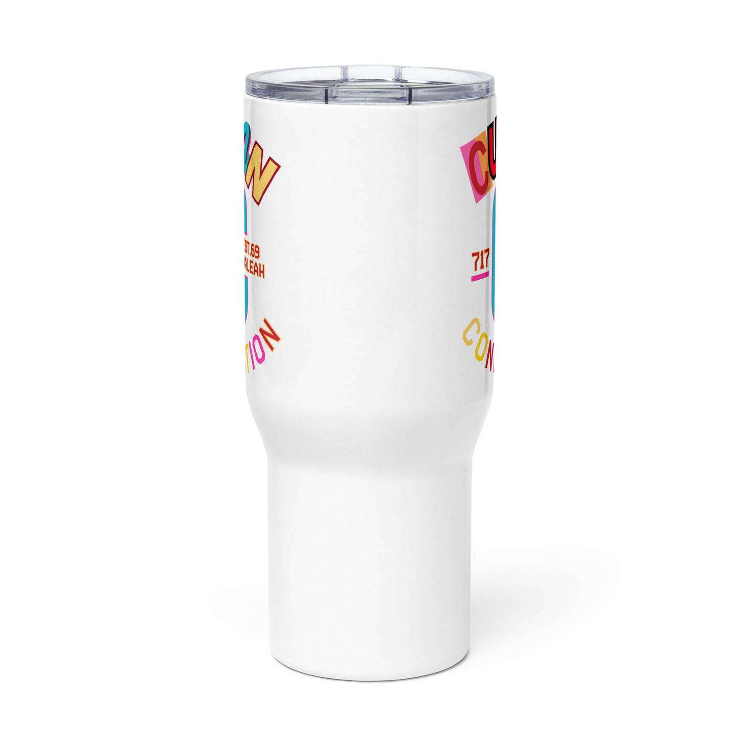 Neon Miami Logo Travel Mug