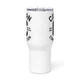 Black Logo Travel Mug