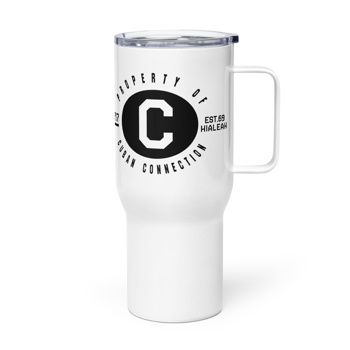 Property of CC717 Logo Travel Mug