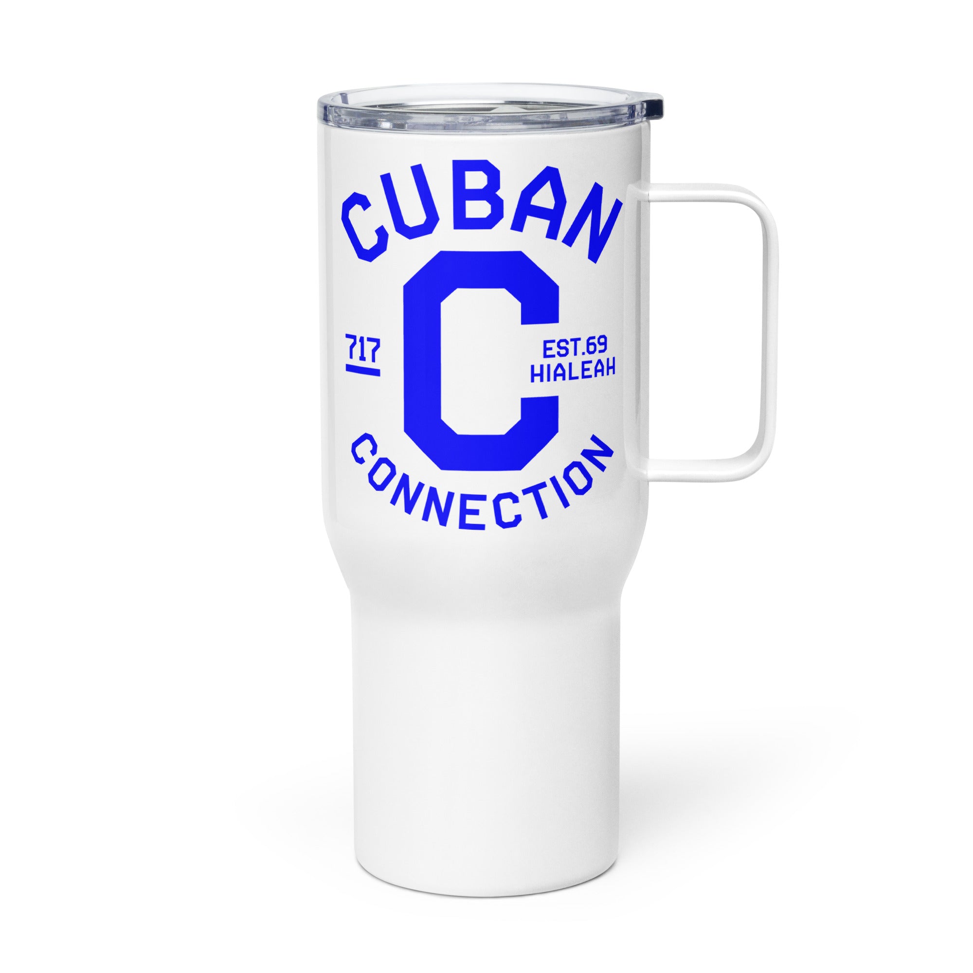 Royal Blue Logo Travel Mug