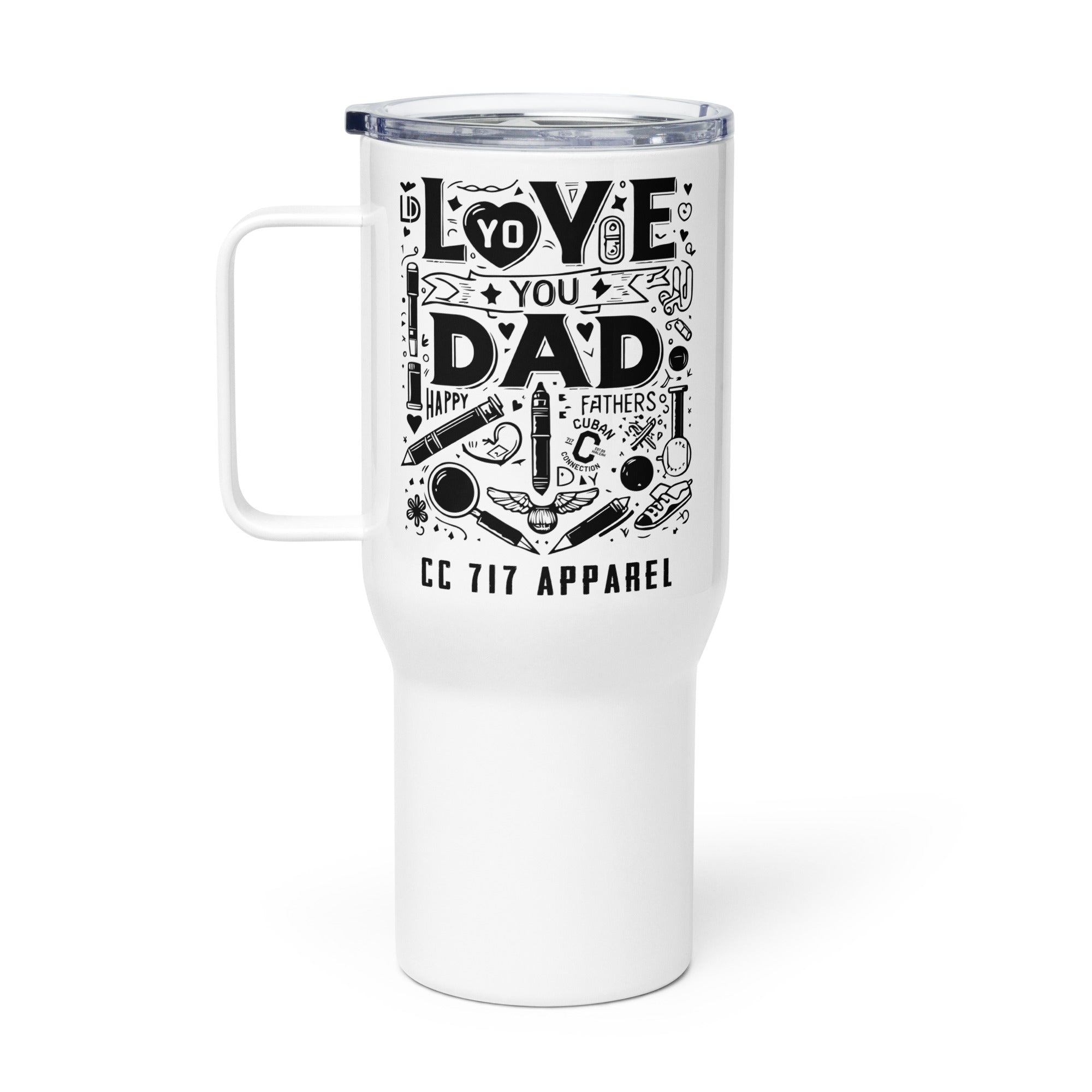 Love You Dad Travel Mug