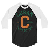 Clásico Green & Orange Logo 3/4 Sleeve T-Shirt