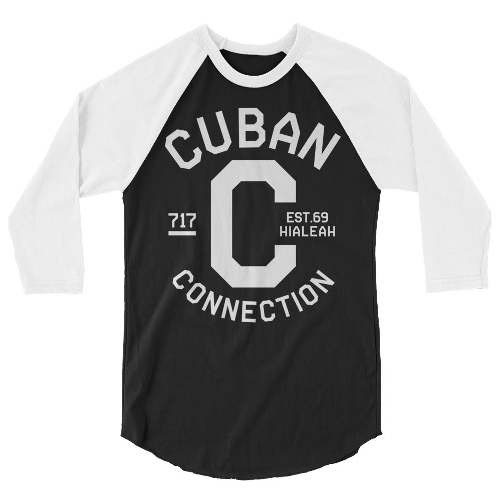 Clásico White Logo 3/4 Sleeve T-Shirt