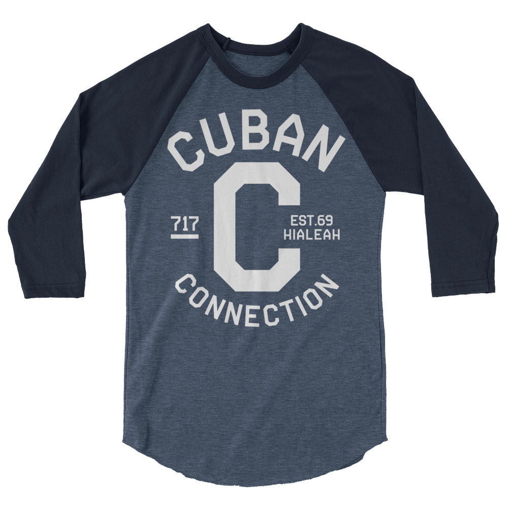 Clásico White Logo 3/4 Sleeve T-Shirt