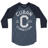 Clásico White Logo 3/4 Sleeve T-Shirt
