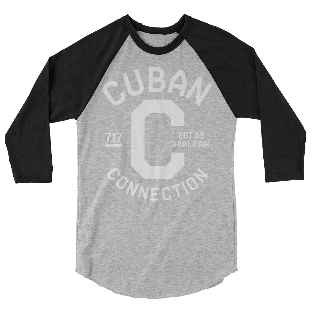 Clásico White Logo 3/4 Sleeve T-Shirt