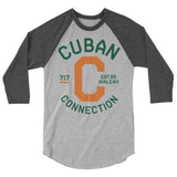 Clásico Green & Orange Logo 3/4 Sleeve T-Shirt
