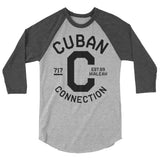 Clásico Black Logo 3/4 Sleeve T-Shirt