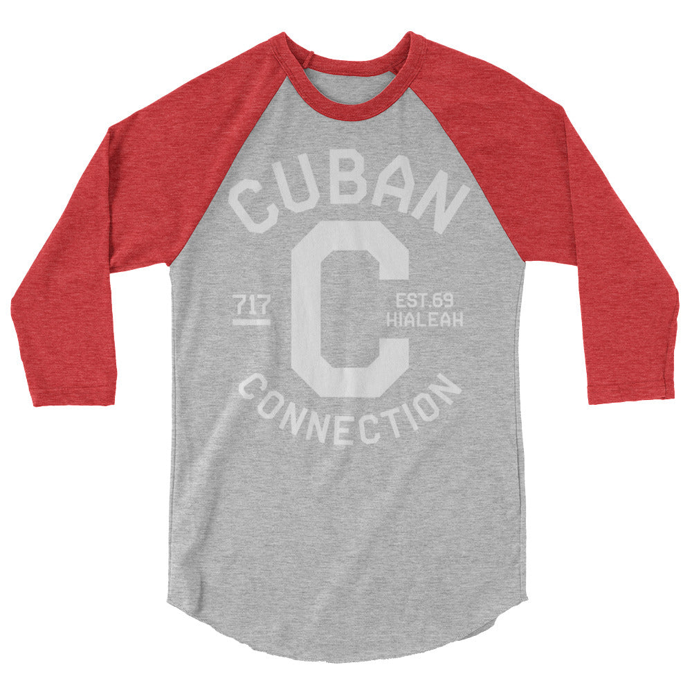 Clásico White Logo 3/4 Sleeve T-Shirt