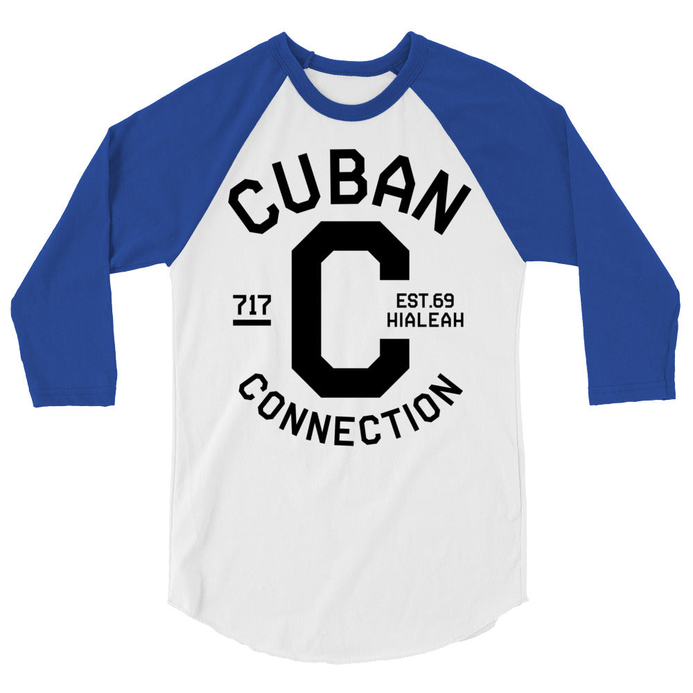 Clásico Black Logo 3/4 Sleeve T-Shirt