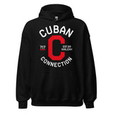 Clásico White & Red Logo Hoodie