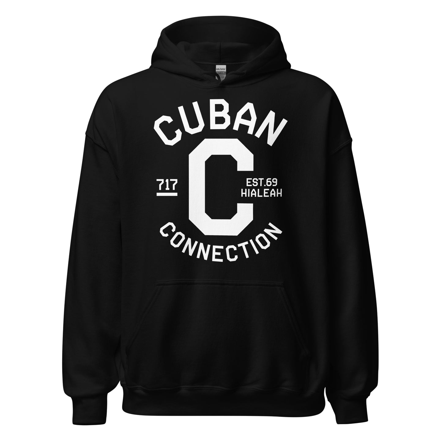 Clásico White Logo Hoodie