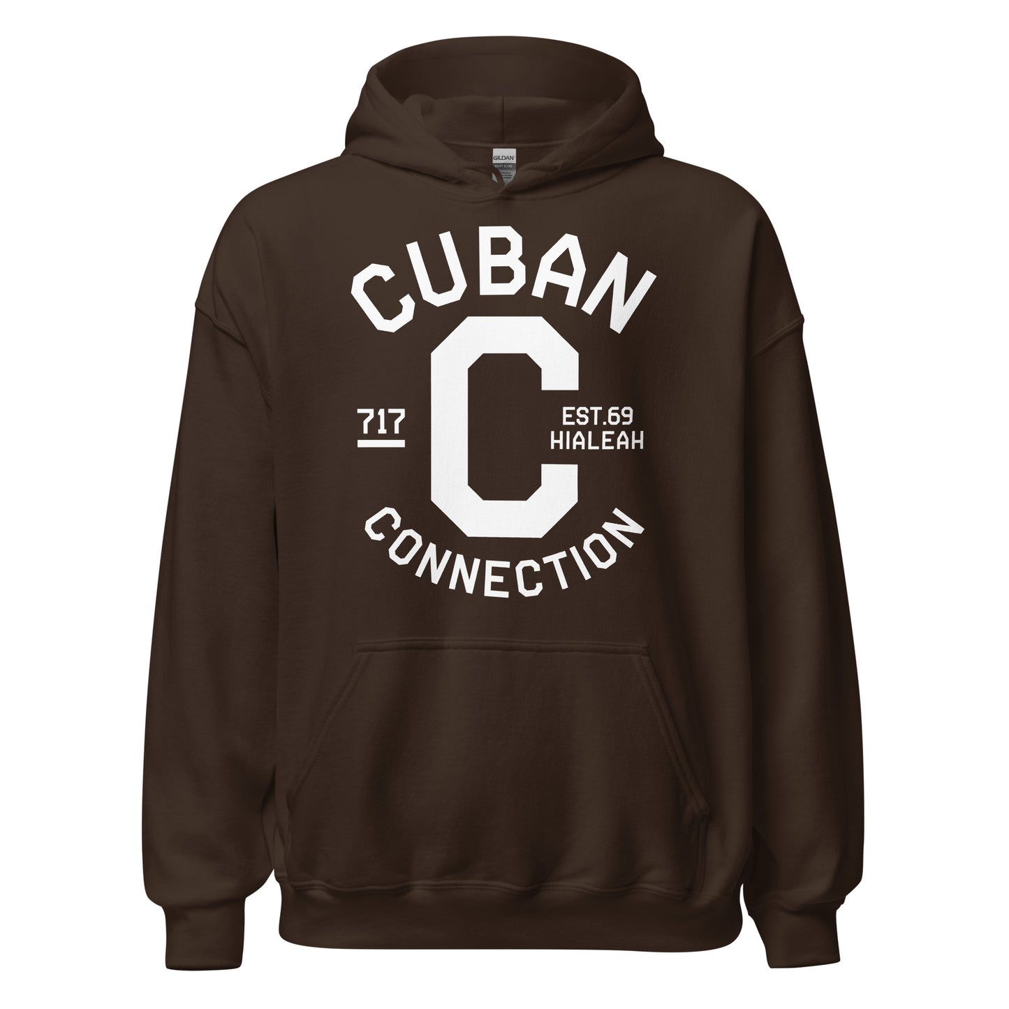 Clásico White Logo Hoodie