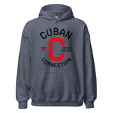 Clásico Black & Red Logo Hoodie