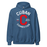 Clásico White & Red Logo Hoodie
