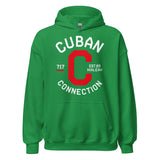 Clásico White & Red Logo Hoodie