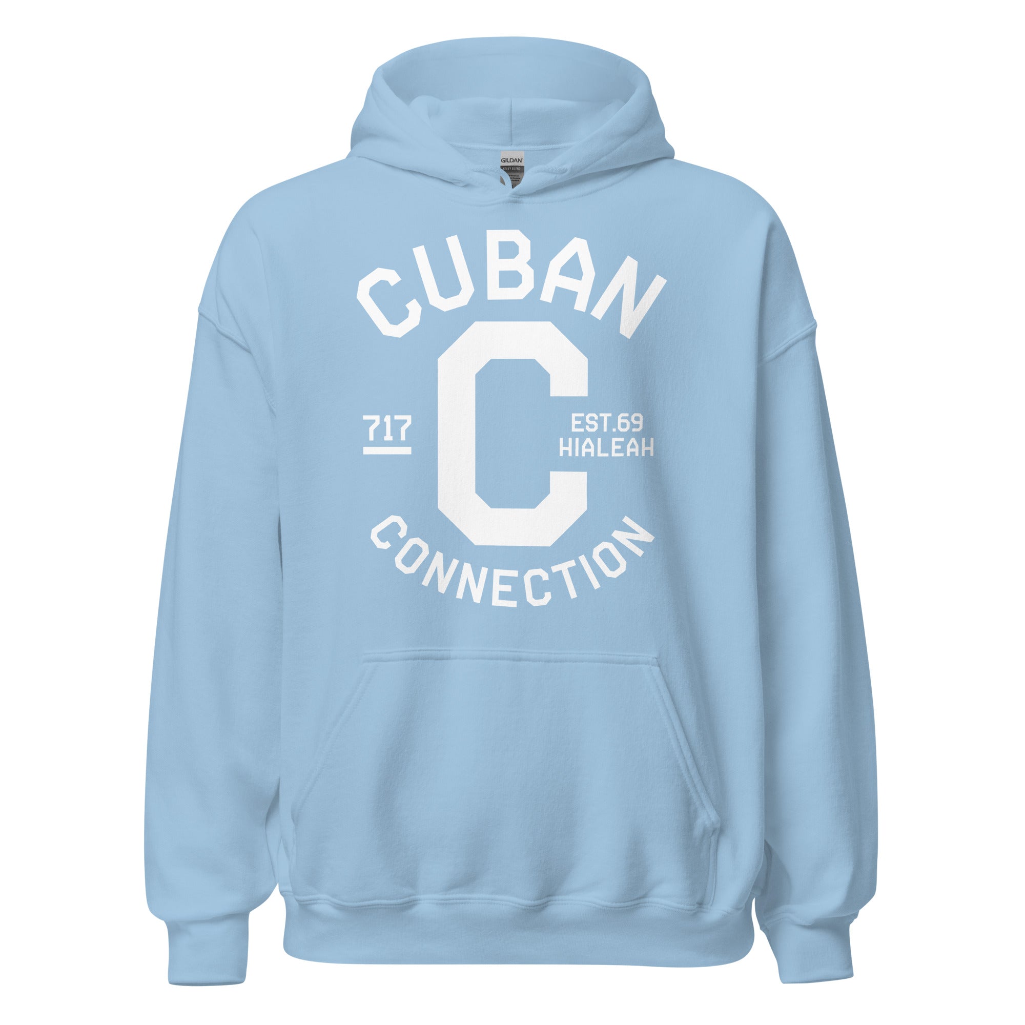 Clásico White Logo Hoodie