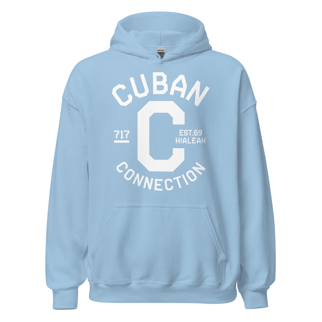 Clásico White Logo Hoodie