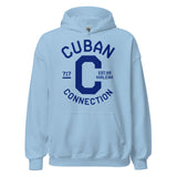 Clásico Navy Blue Logo Hoodie