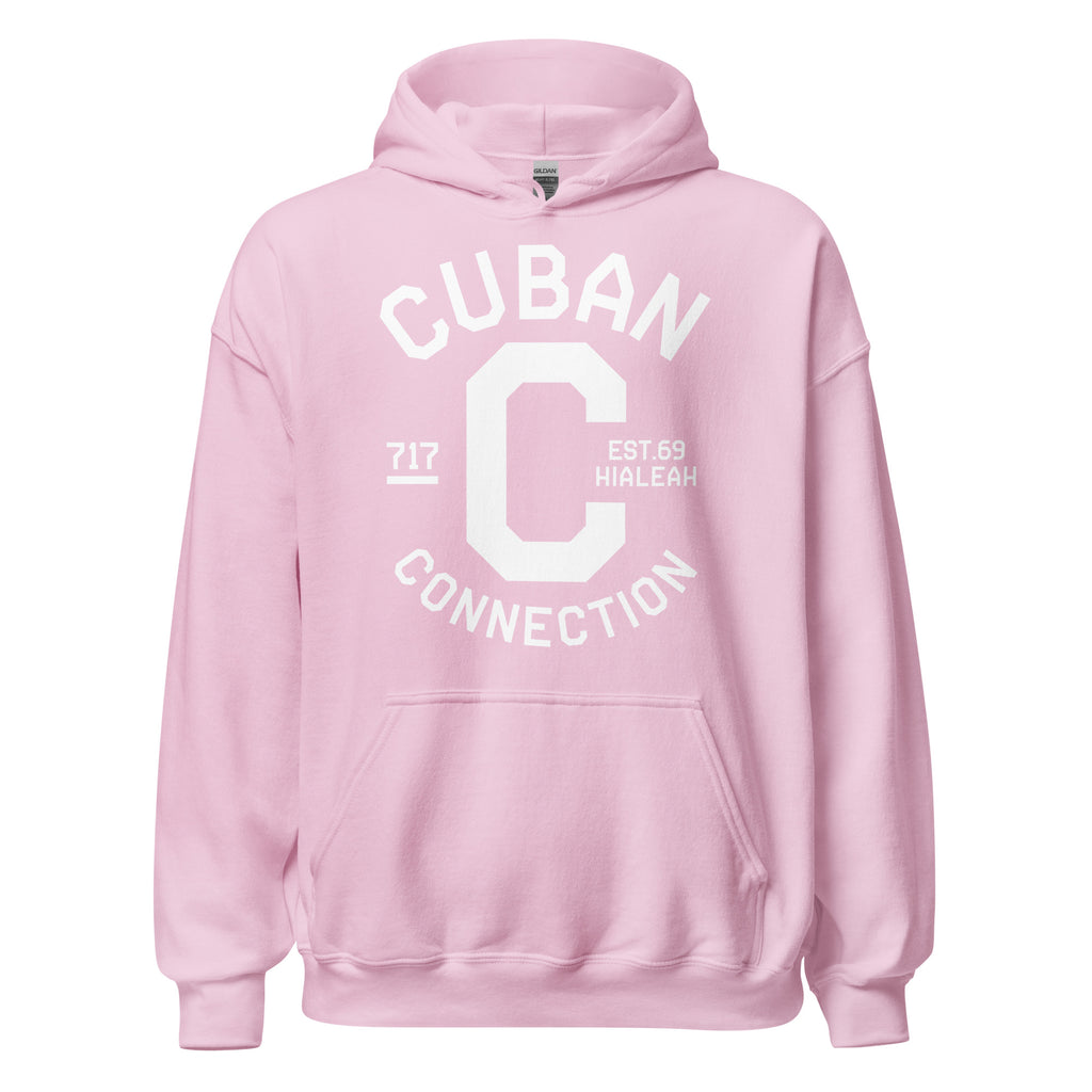 Clásico White Logo Hoodie