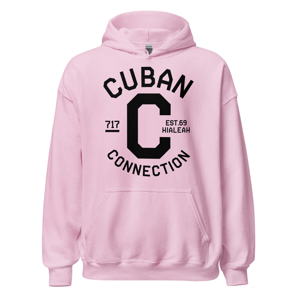 Clásico Black Logo Hoodie