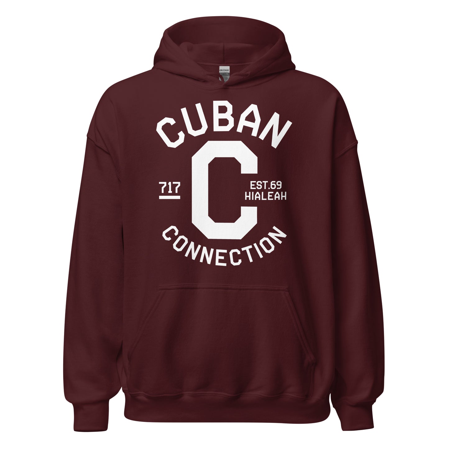 Clásico White Logo Hoodie
