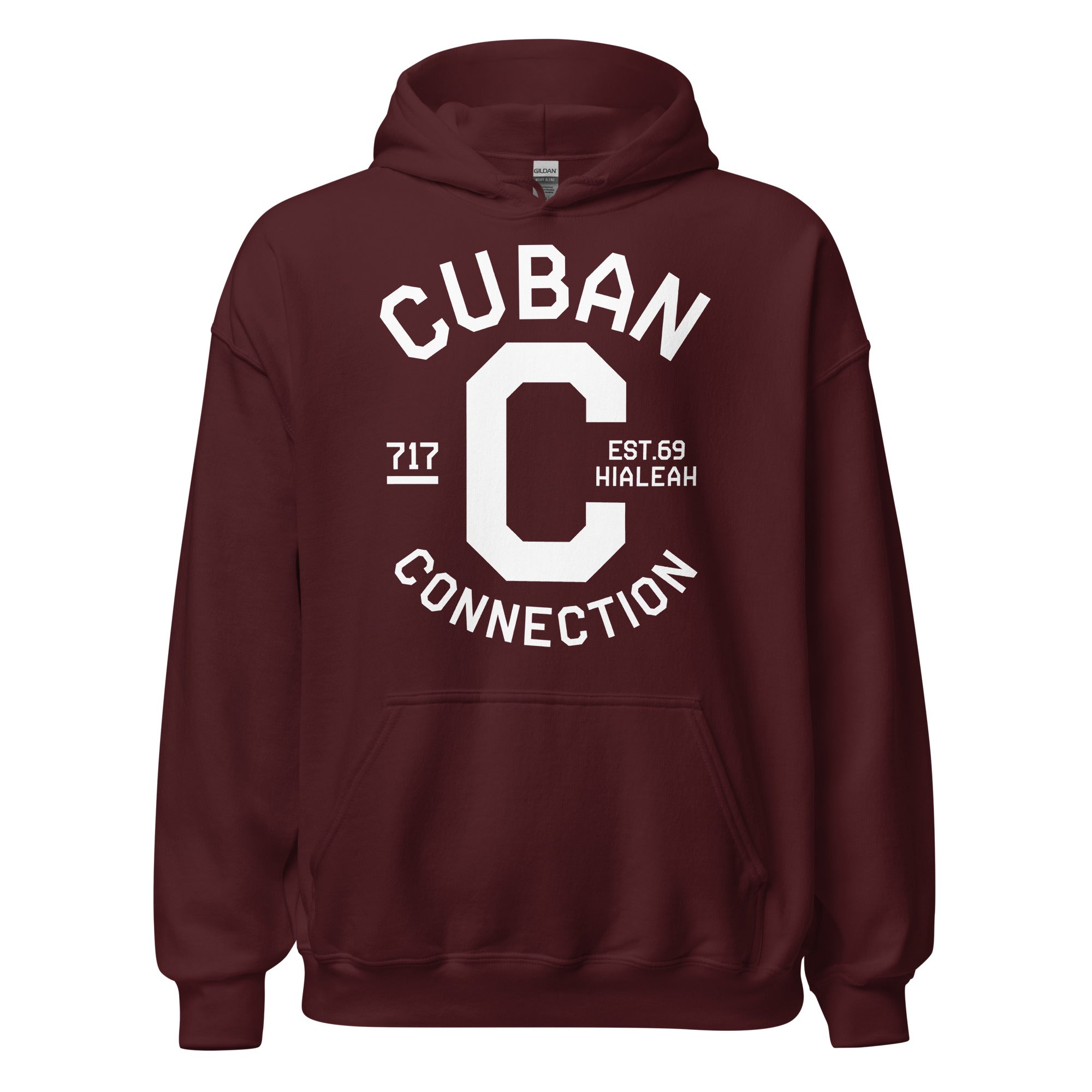 Clásico White Logo Hoodie