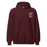 Clásico White Embroidered Logo Hoodie