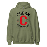 Clásico Black & Red Logo Hoodie