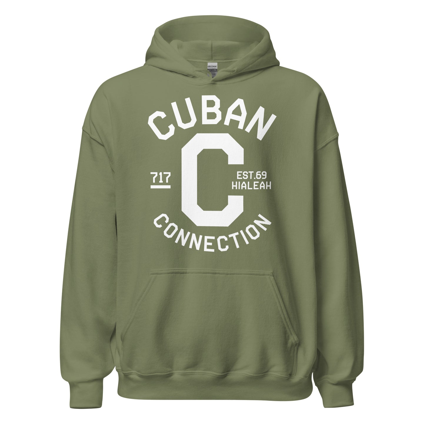 Clásico White Logo Hoodie