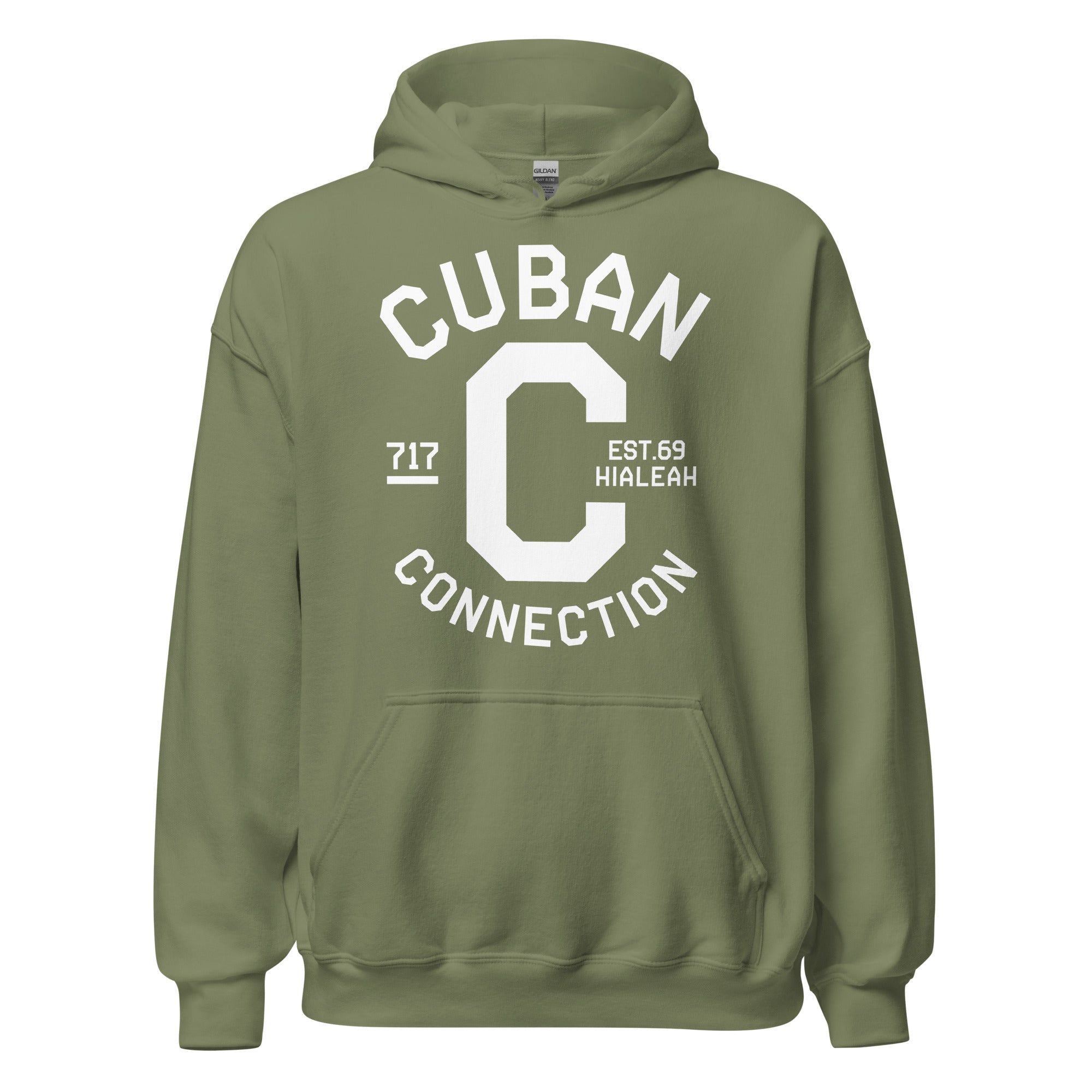 Clásico White Logo Hoodie