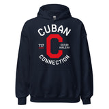 Clásico White & Red Logo Hoodie