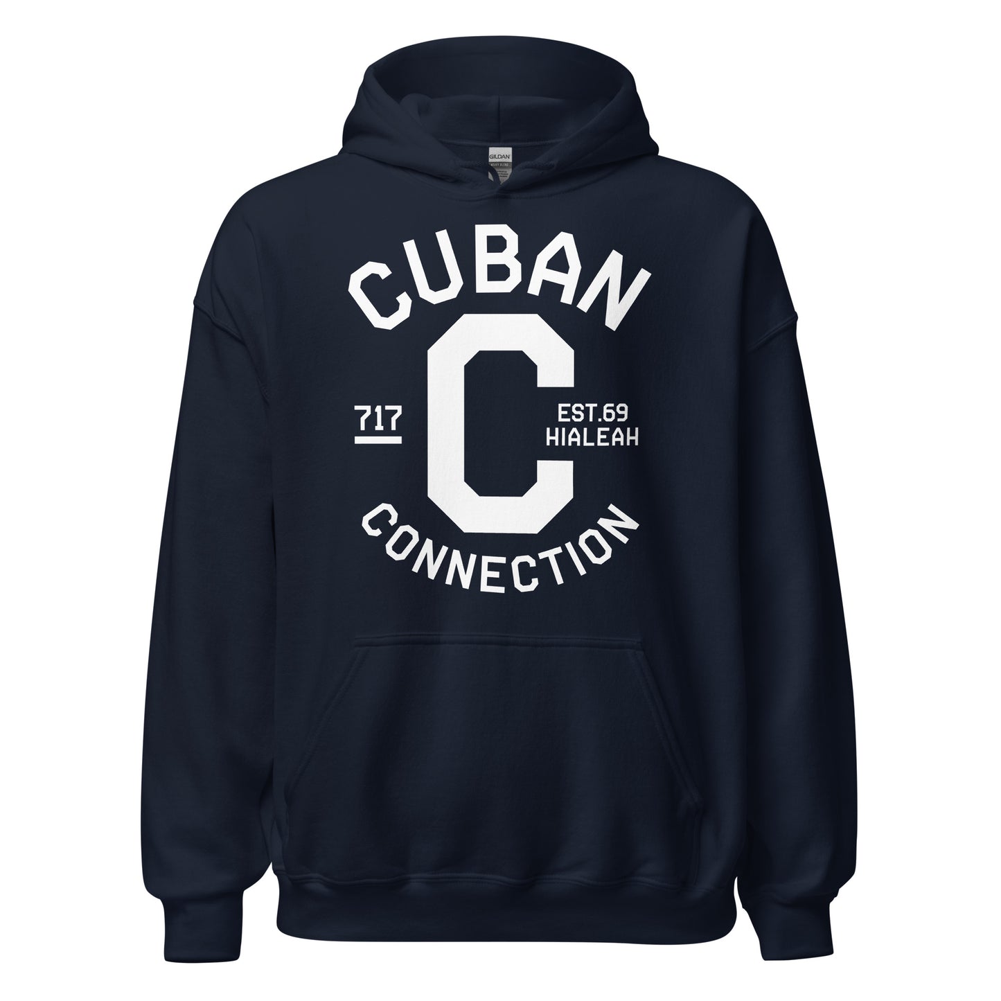 Clásico White Logo Hoodie