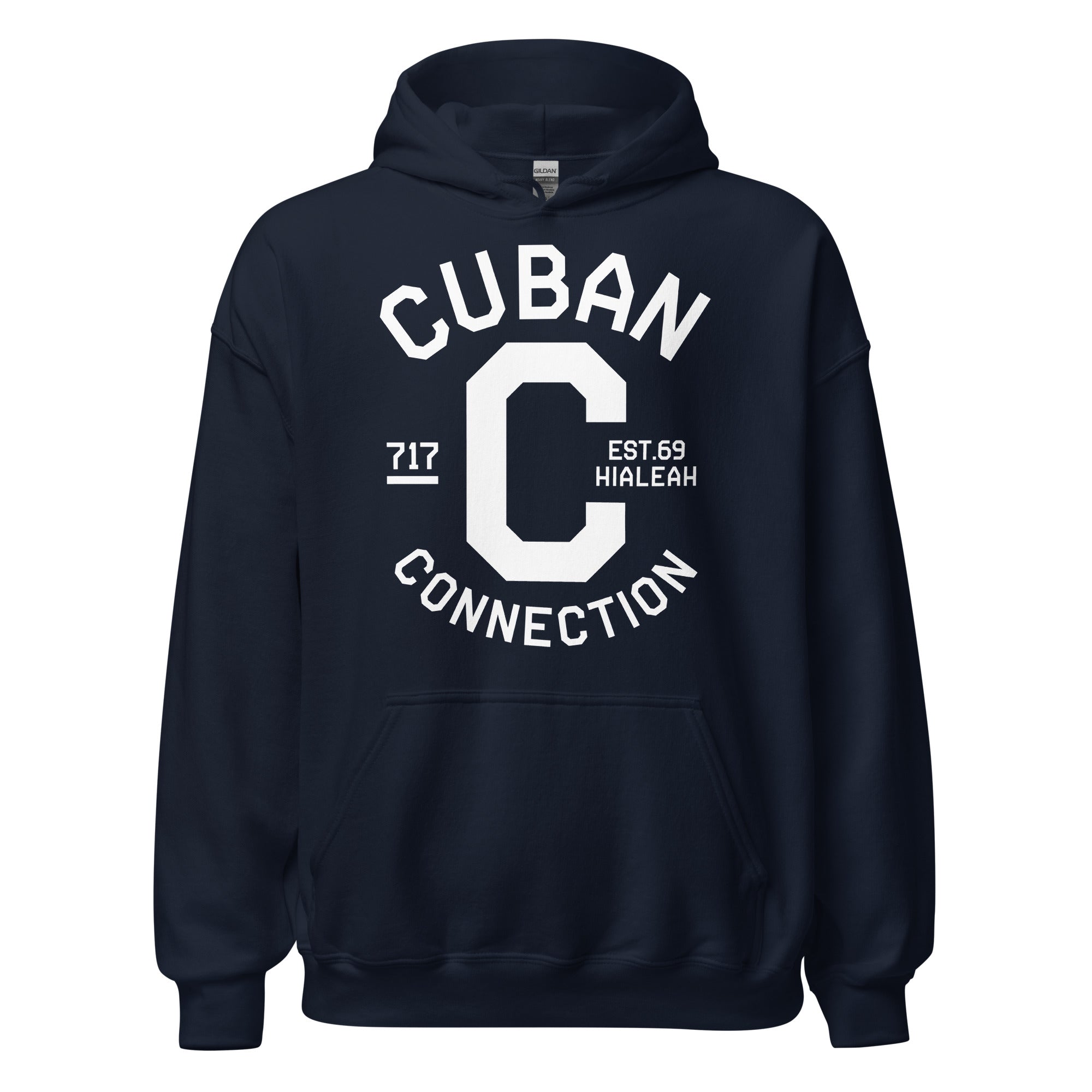 Clásico White Logo Hoodie