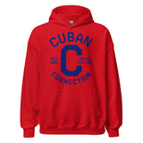 Clásico Navy Blue Logo Hoodie