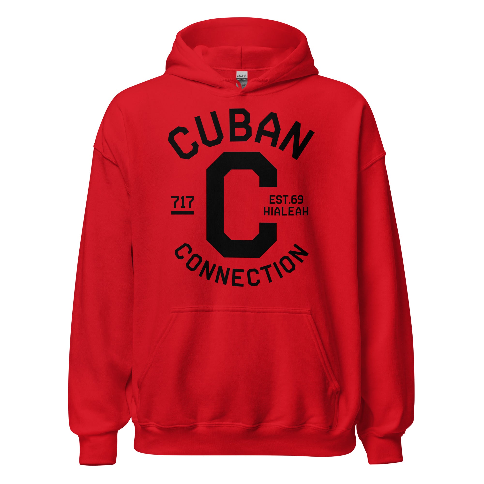 Clásico Black Logo Hoodie