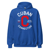 Clásico White & Red Logo Hoodie