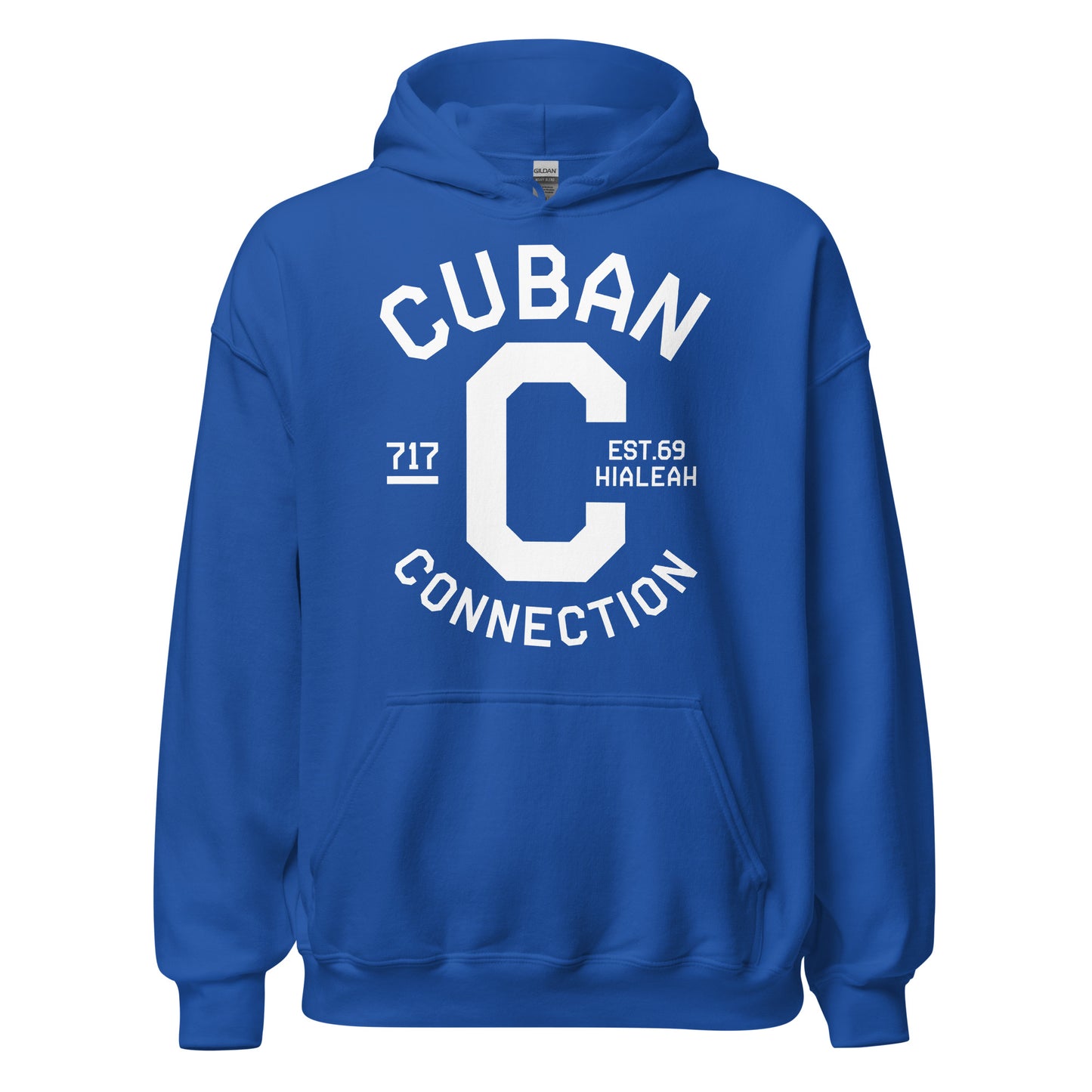 Clásico White Logo Hoodie