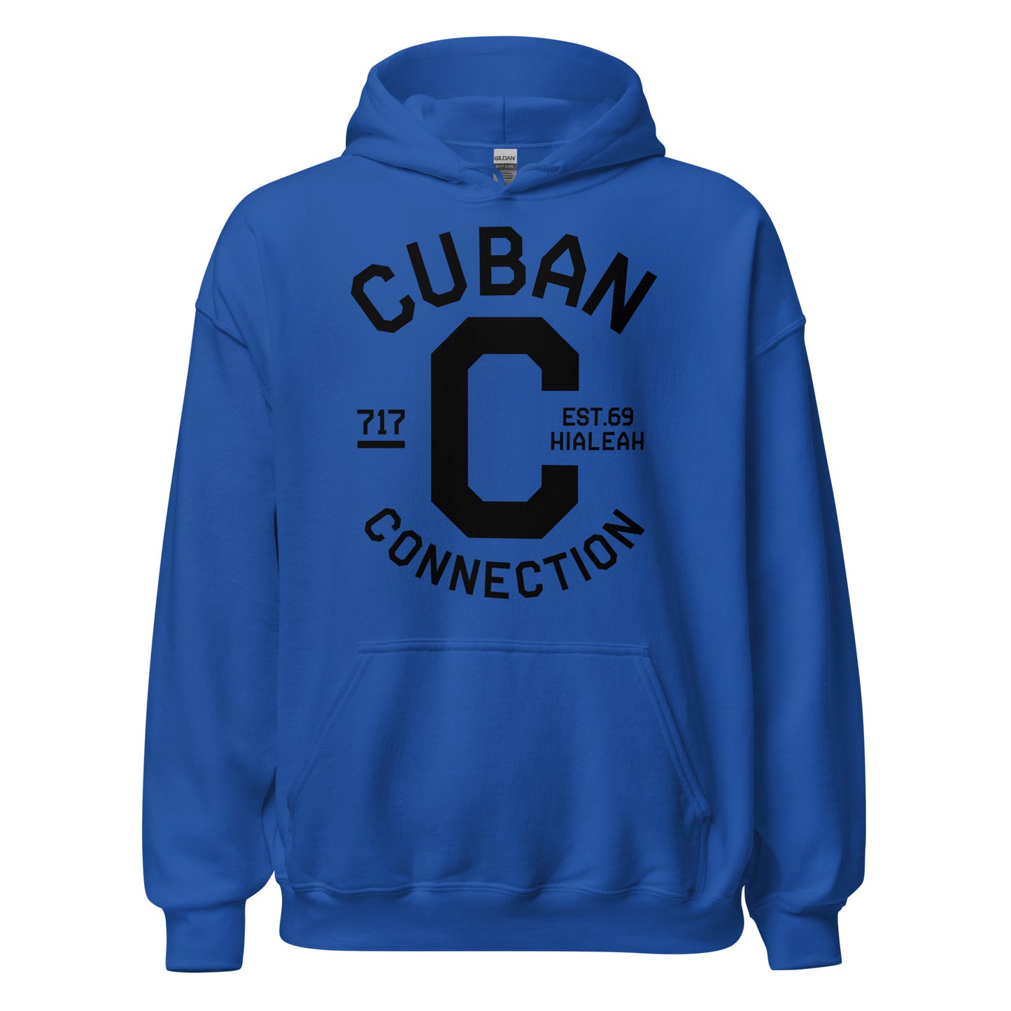 Clásico Black Logo Hoodie
